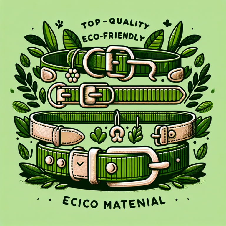 Best eco-friendly dog collars for conscious pet owners